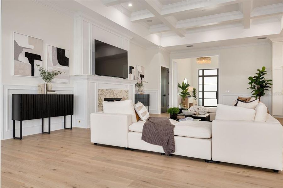 Furnished interior view inside a new home in , Belleair (Image 9).