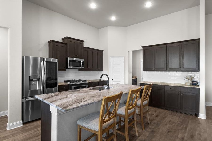 Furnished interior view inside a new home in , Mesquite (Image 6).