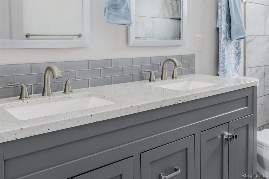 Close-up of interior finishes inside a home in , Greeley (Image 17).