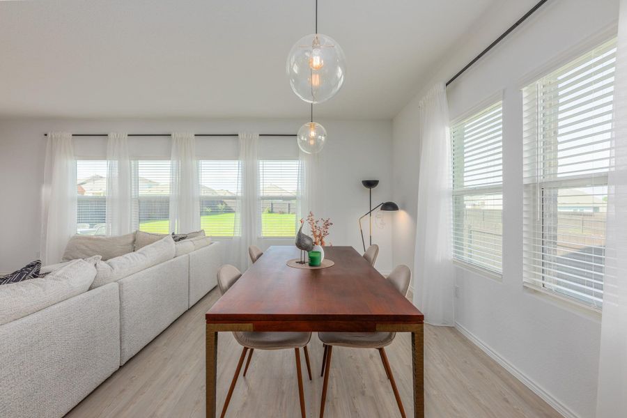 Furnished interior view inside a new home in , Georgetown (Image 9).