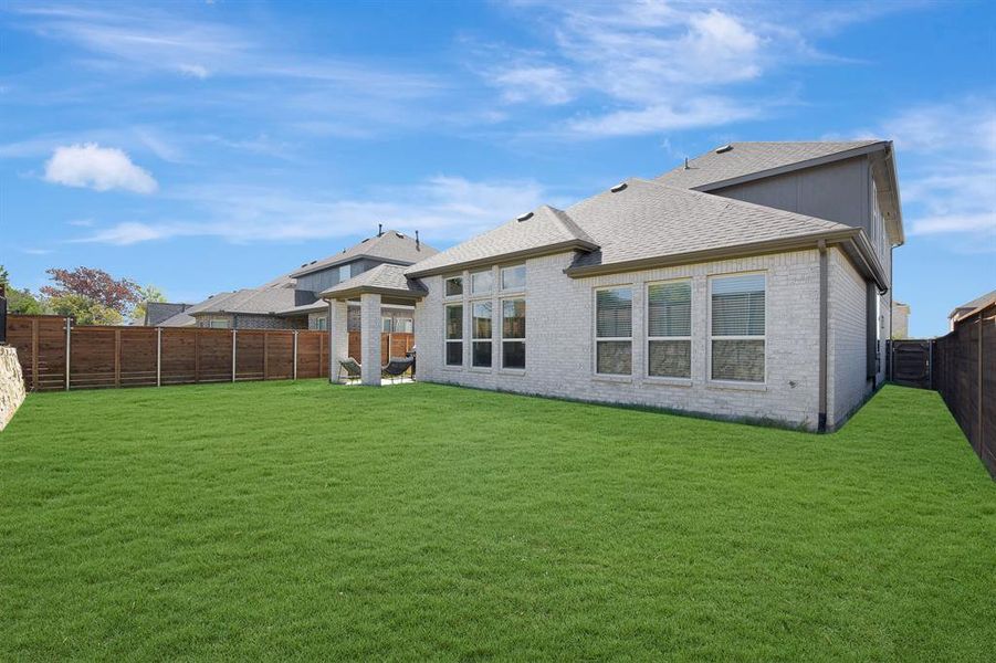 Exterior details and patio area of a home in , Mesquite (Image 3). Exterior details and patio area of a home in , Mesquite (Image 3).