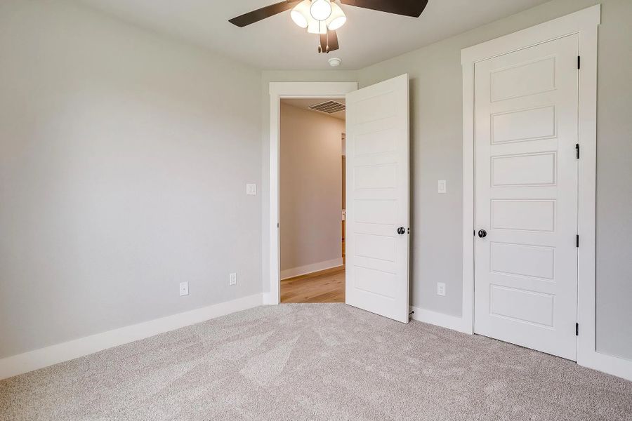 Representative unfurnished interior of a home built from the The Blaire by Elmwood Custom Homes in Matthews Farm, Venus (Image 46).