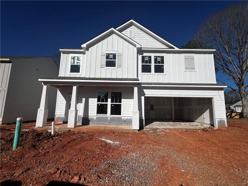 In-progress construction of a new home in Hickory Heights, Acworth, GA (Image 15). In-progress construction of a new home in Hickory Heights, Acworth, GA (Image 15).