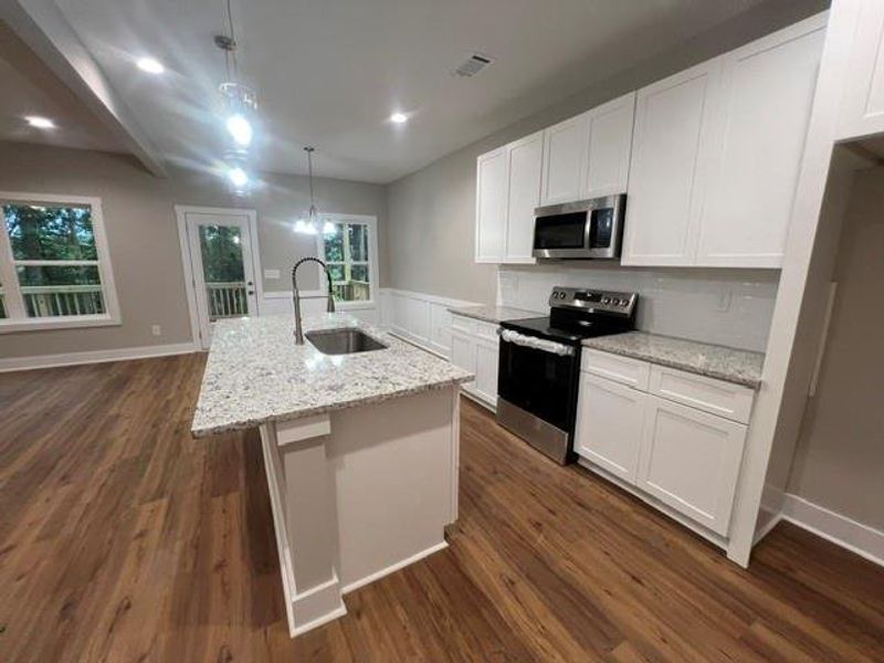 Furnished interior view inside a new home in , Mount Airy (Image 7).