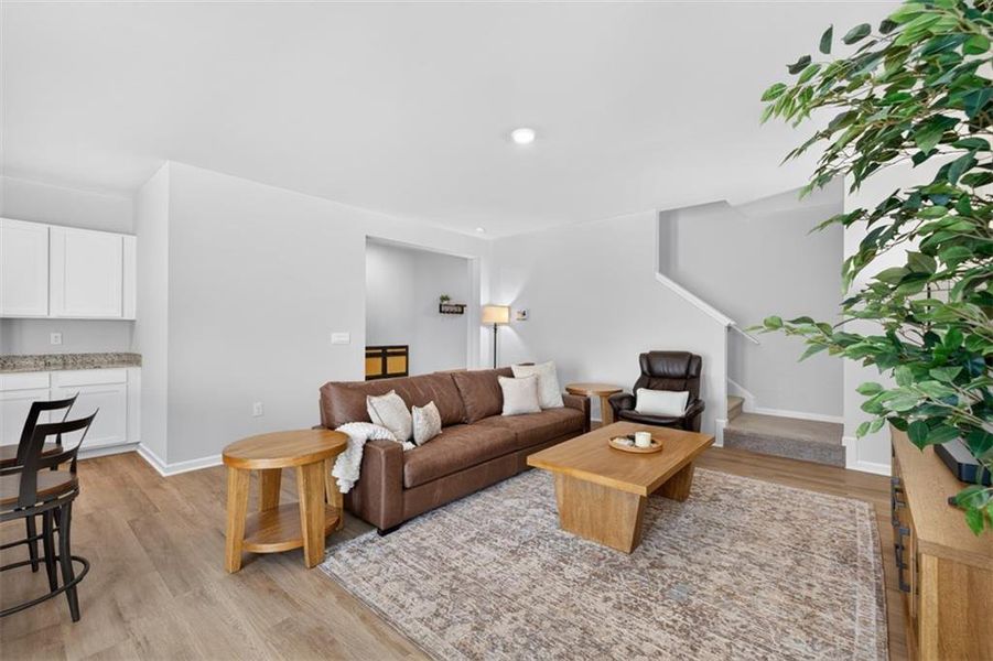 Furnished interior view inside a new home in , Jasper (Image 12). Furnished interior view inside a new home in , Jasper (Image 12).