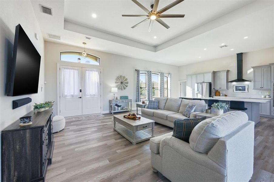 Furnished interior view inside a new home in , Placida (Image 18). Furnished interior view inside a new home in , Placida (Image 18).