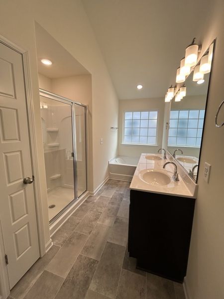 Furnished interior view inside a new home in The Wilcox, Greensboro (Image 8). Furnished interior view inside a new home in The Wilcox, Greensboro (Image 8).
