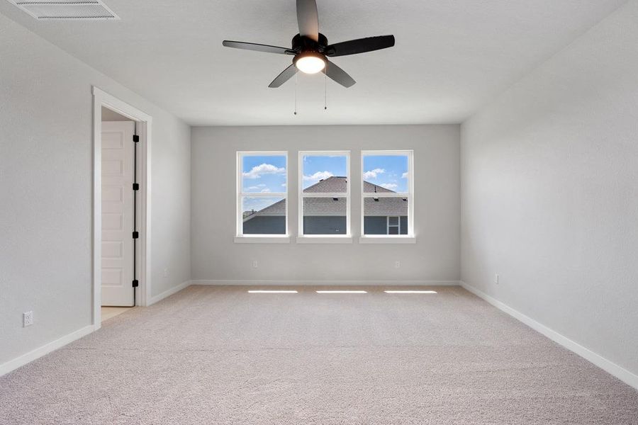 Spacious, unfurnished interior of a new home in Lariat, Liberty Hill (Image 27). Spacious, unfurnished interior of a new home in Lariat, Liberty Hill (Image 27).