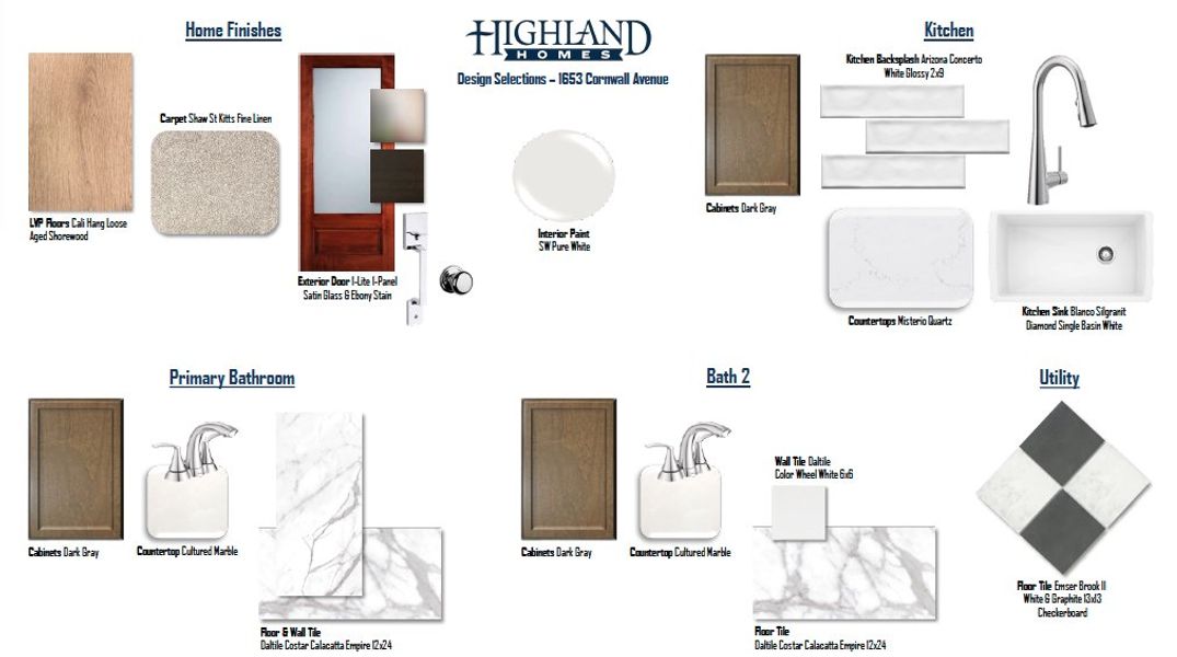 Sample of building materials used in homes in Wellington, Haslet (Image 23).