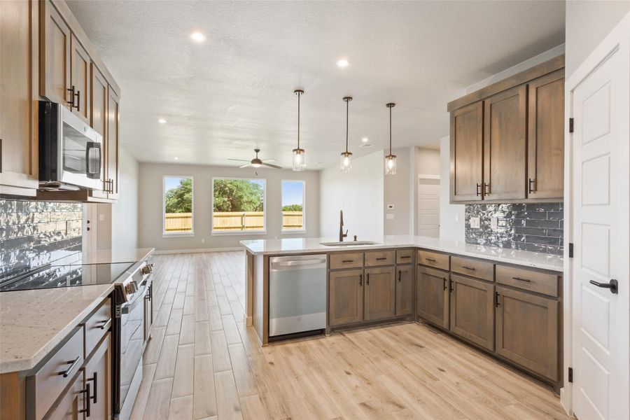 Furnished interior view inside a new home in , Belton (Image 10).