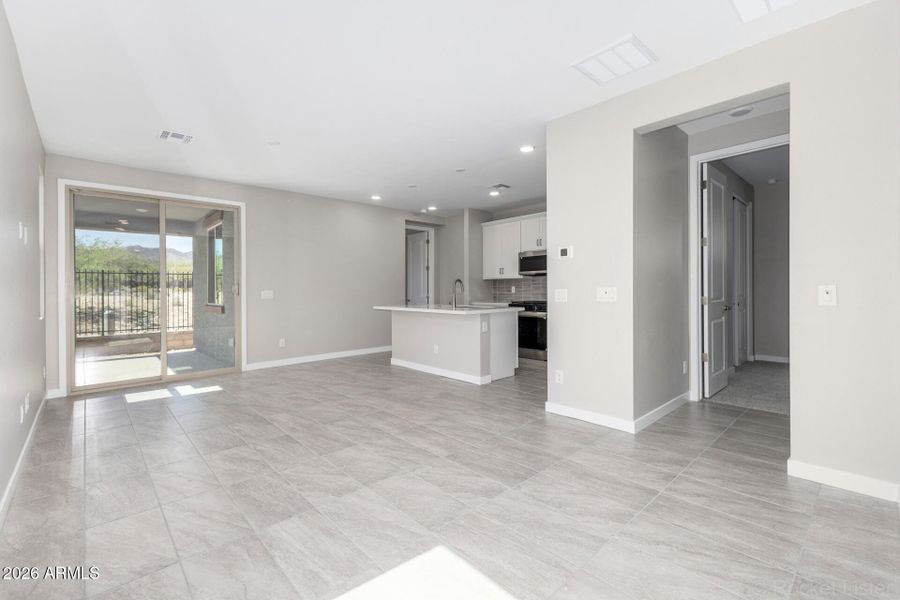 Dining Living Kitchen