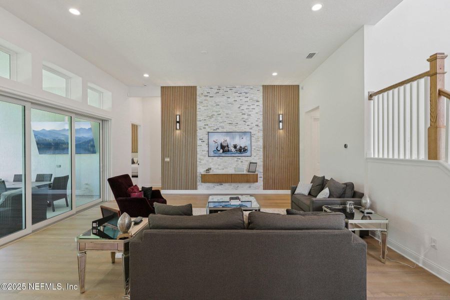 Furnished interior view inside a new home in Tamaya, Jacksonville (Image 11). Furnished interior view inside a new home in Tamaya, Jacksonville (Image 11).