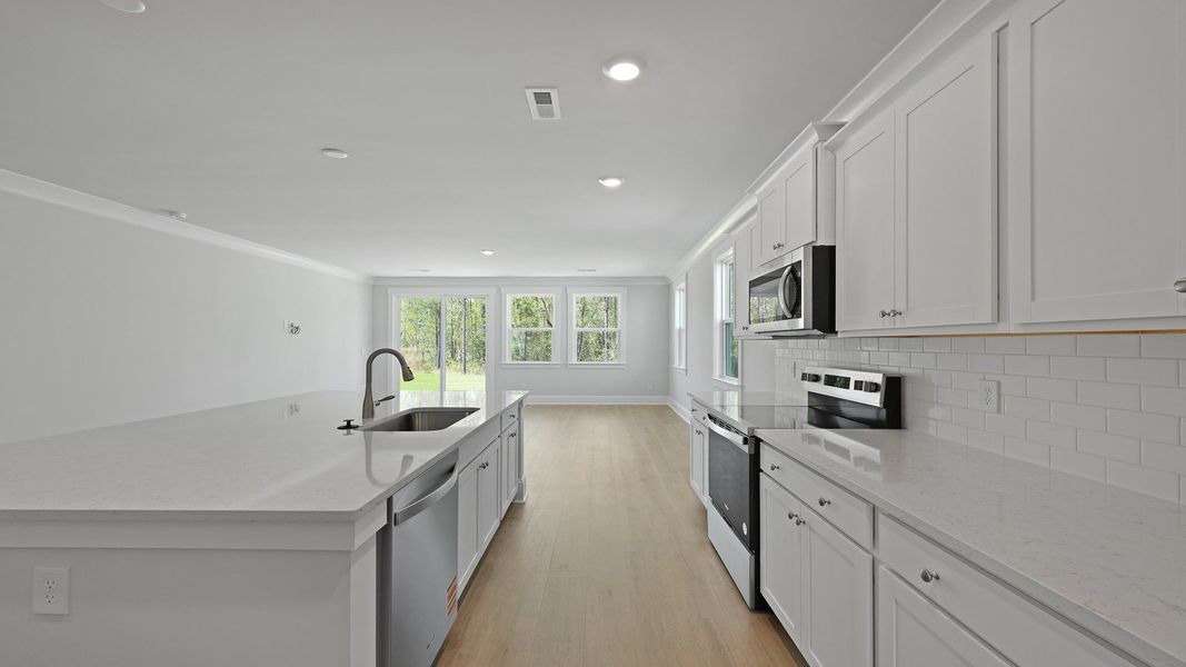 Furnished interior view inside a new home in Livingston Woods, Irmo (Image 9).
