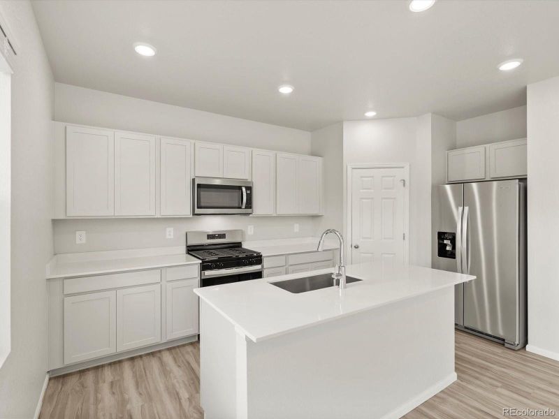 Furnished interior view inside a new home in Westgate, Greeley (Image 13). Furnished interior view inside a new home in Westgate, Greeley (Image 13).