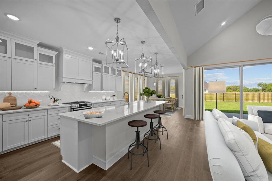 Furnished interior view inside a new home in Wellington, Haslet (Image 12).