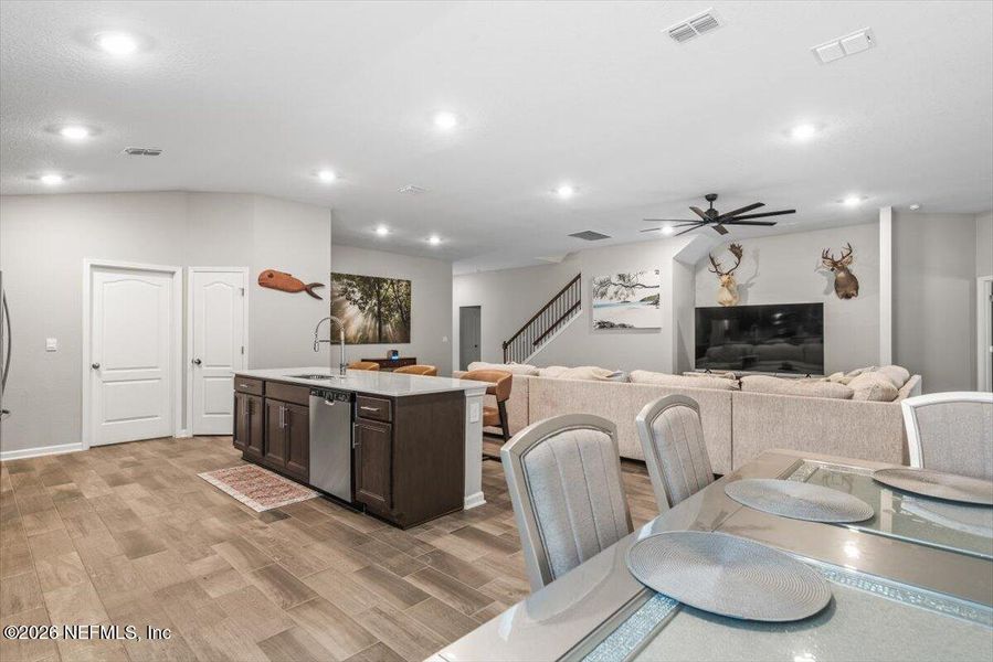 Furnished interior view inside a new home in Pecan Ridge, Jacksonville (Image 14).