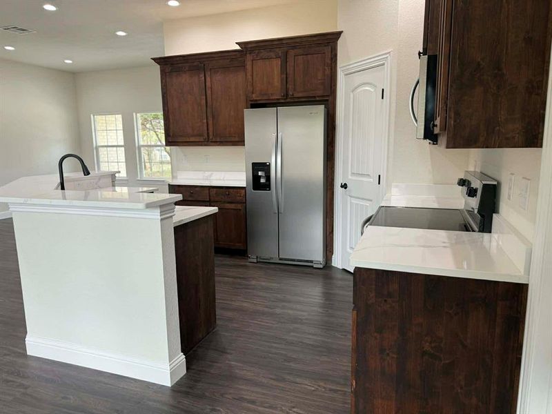 Furnished interior view inside a new home in , Ector (Image 6).