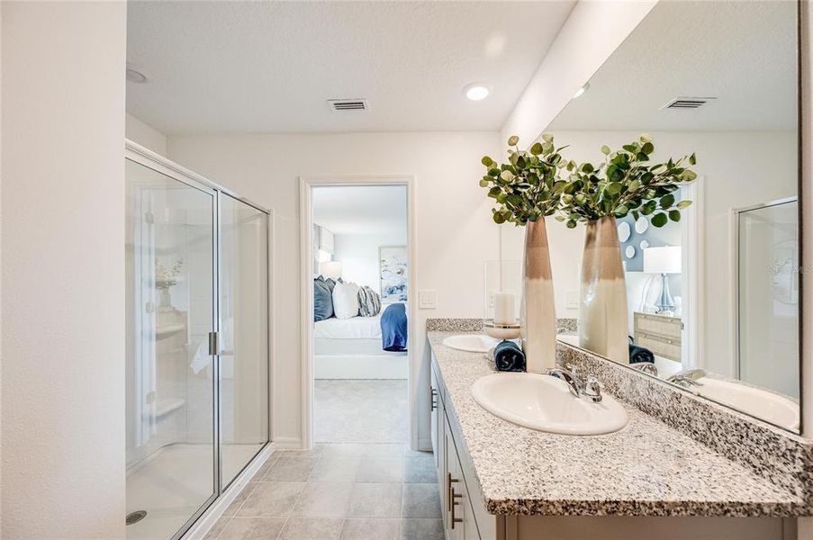 Furnished interior view inside a new home in Palm Wind, Hudson (Image 5).
