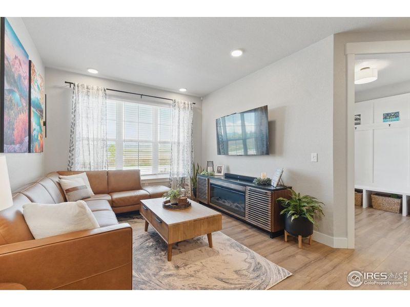 Furnished interior view inside a new home in , Loveland (Image 10). Furnished interior view inside a new home in , Loveland (Image 10).