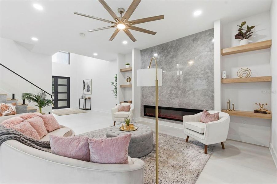 Furnished interior view inside a new home in , Safety Harbor (Image 11).
