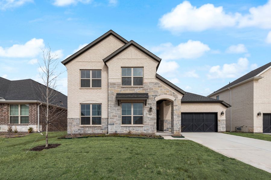 Polermo Old World Front Elevation