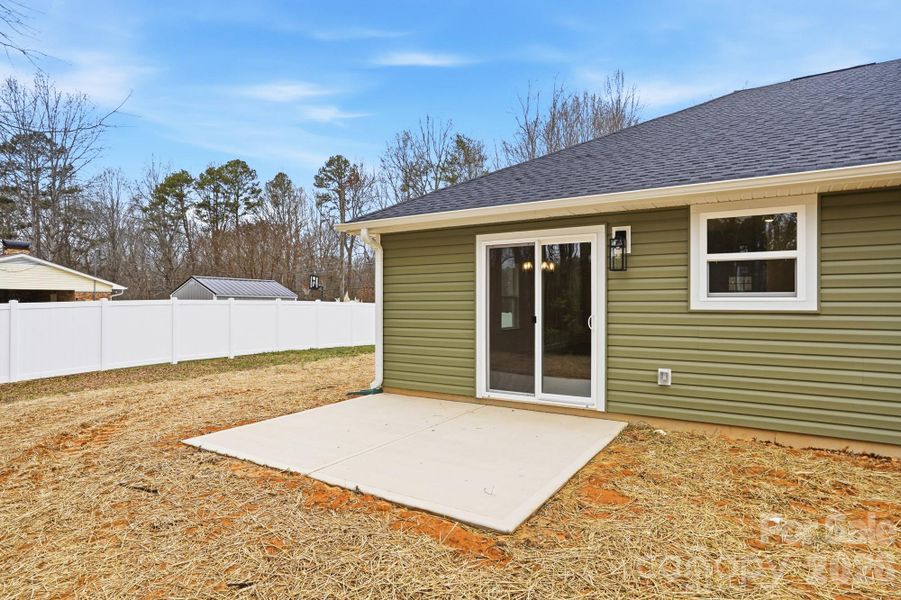 Exterior details and patio area of a home in , Gastonia (Image 21). Exterior details and patio area of a home in , Gastonia (Image 21).
