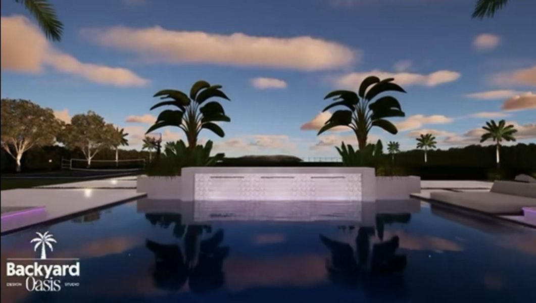 At $6,850,000 This is the backyard build out