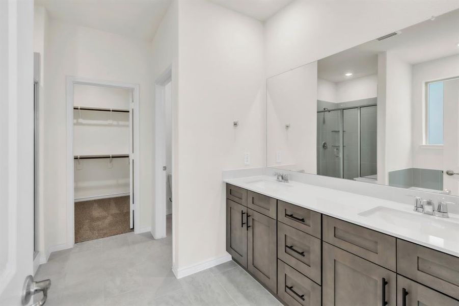 Furnished interior view inside a new home in The Landing at Hidden Lakes, McKinney (Image 5).