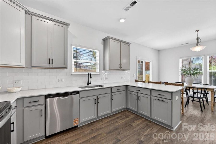 Furnished interior view inside a new home in , Charlotte (Image 27). Furnished interior view inside a new home in , Charlotte (Image 27).