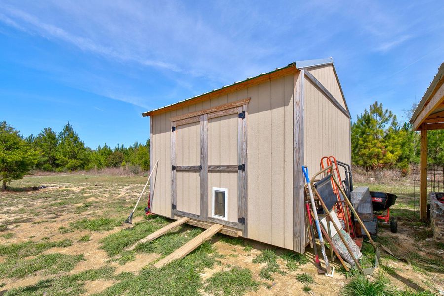 Exterior details and patio area of a home in , Manning (Image 2). Exterior details and patio area of a home in , Manning (Image 2).