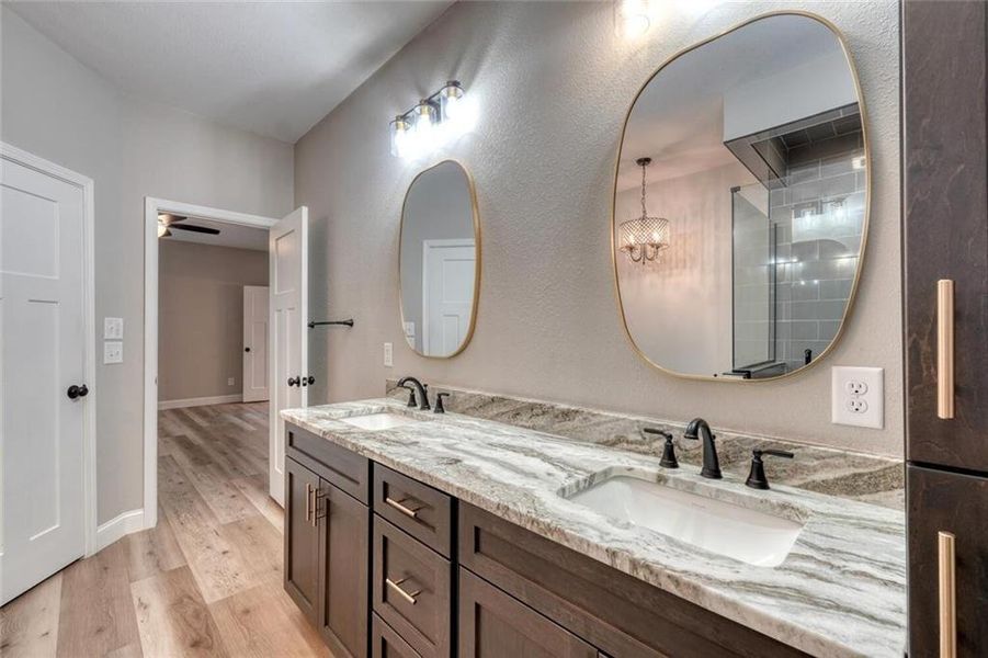 Furnished interior view inside a new home in , Blairsville (Image 12).