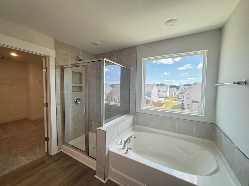 Furnished interior view inside a new home in Daniel Farms, Benson (Image 11).