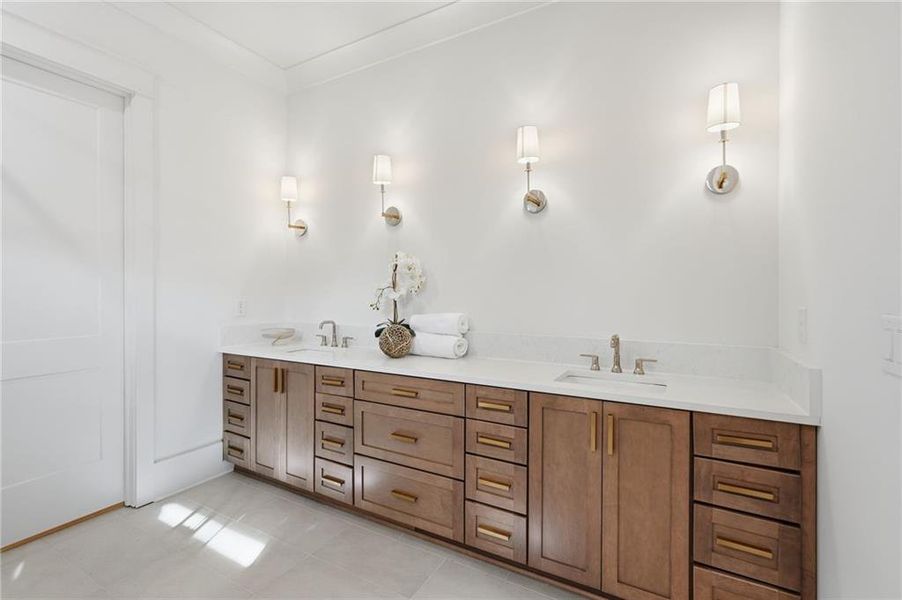 Furnished interior view inside a new home in , Cumming (Image 31).