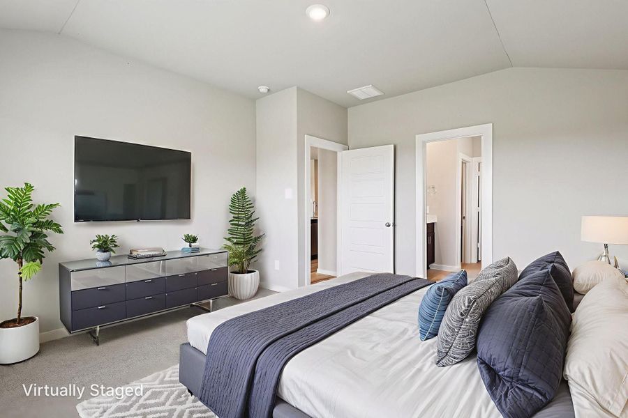 Furnished interior view inside a new home in Heights of Barbers Hill, Mont Belvieu (Image 7). Furnished interior view inside a new home in Heights of Barbers Hill, Mont Belvieu (Image 7).