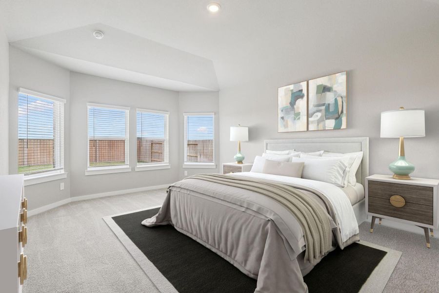 Photo is not of the actual home, but is an inspirational photo of builder’s model home and may depict options, furnishings, and/or decorator features that are not included