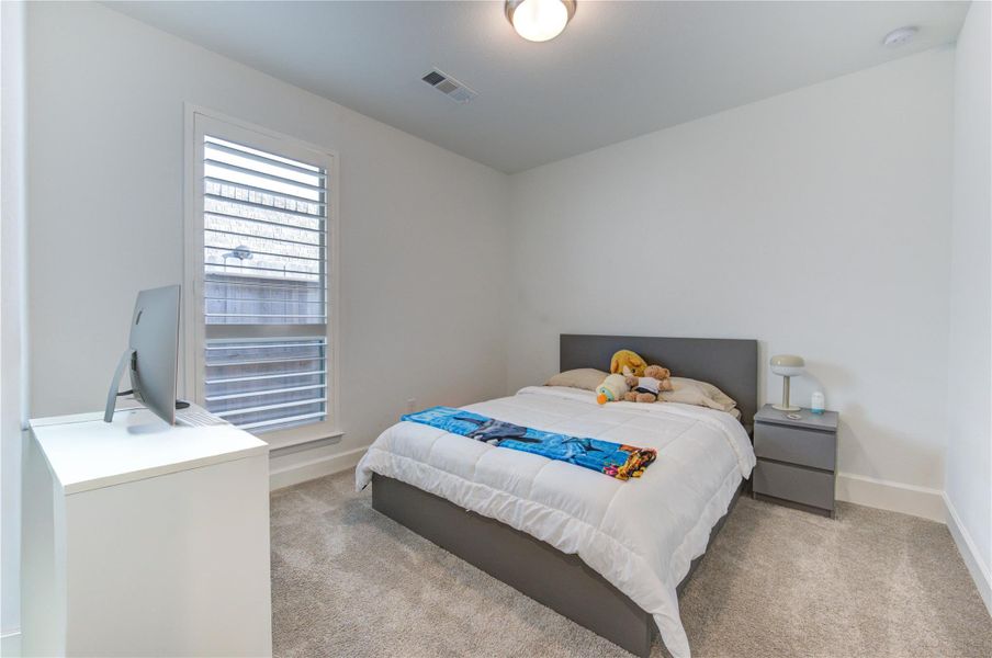 Furnished interior view inside a new home in Cross Creek West, Fulshear (Image 45).