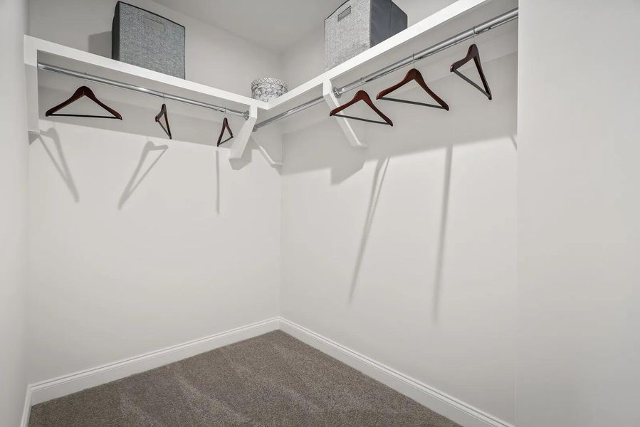 The Paisley C Primary Suite Closet