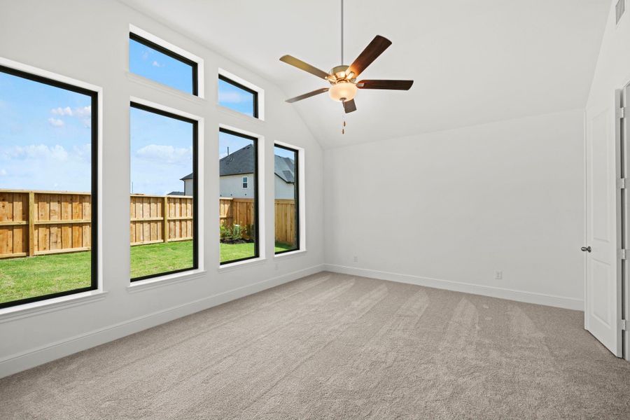 Spacious, unfurnished interior of a new home in Dunham Pointe, Cypress (Image 25). Spacious, unfurnished interior of a new home in Dunham Pointe, Cypress (Image 25).