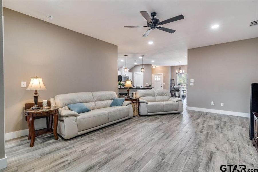 Furnished interior view inside a new home in , Lindale (Image 9). Furnished interior view inside a new home in , Lindale (Image 9).