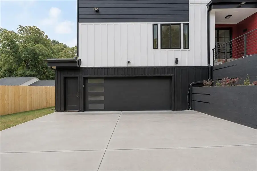 Exterior details and patio area of a home in , Atlanta (Image 3). Exterior details and patio area of a home in , Atlanta (Image 3).