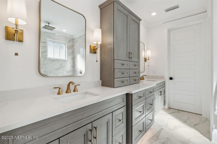 Furnished interior view inside a new home in , Fernandina Beach (Image 18). Furnished interior view inside a new home in , Fernandina Beach (Image 18).