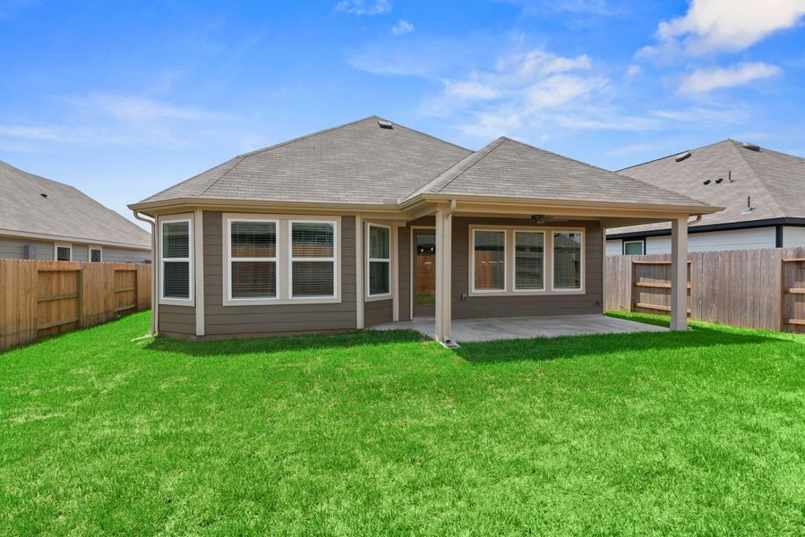 Front exterior of a new home in Summerview, Fulshear, TX, highlighting curb appeal (Image 11). Front exterior of a new home in Summerview, Fulshear, TX, highlighting curb appeal (Image 11).