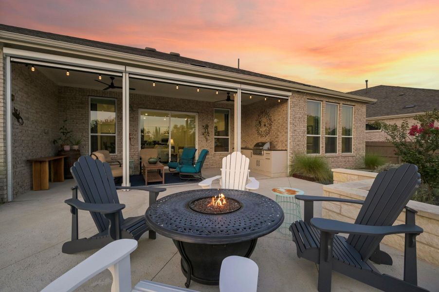 Quiet, private, and connected-your home backs to green space while keeping community amenities close at hand Quiet, private, and connected-your home backs to green space while keeping community amenities close at hand