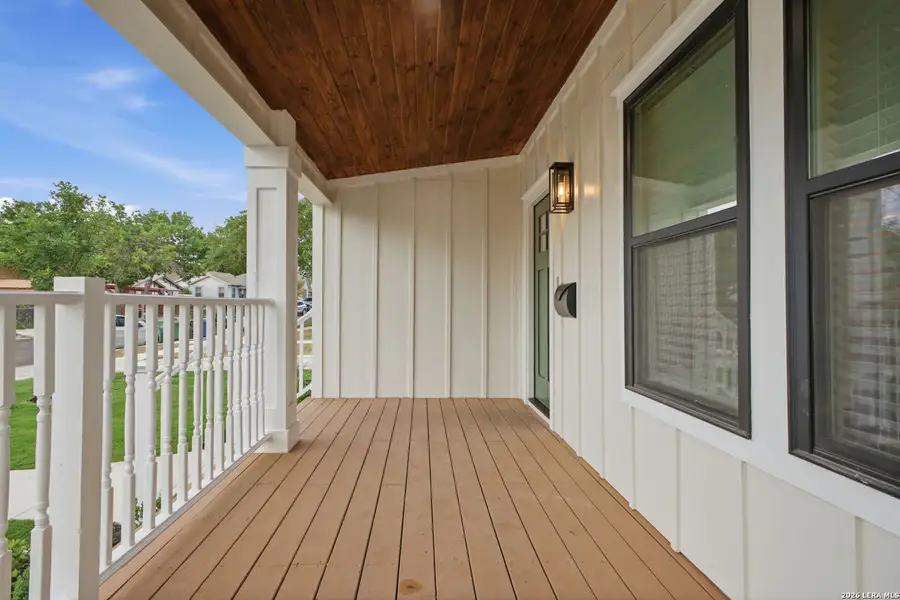 Exterior details and patio area of a home in , San Antonio (Image 4).