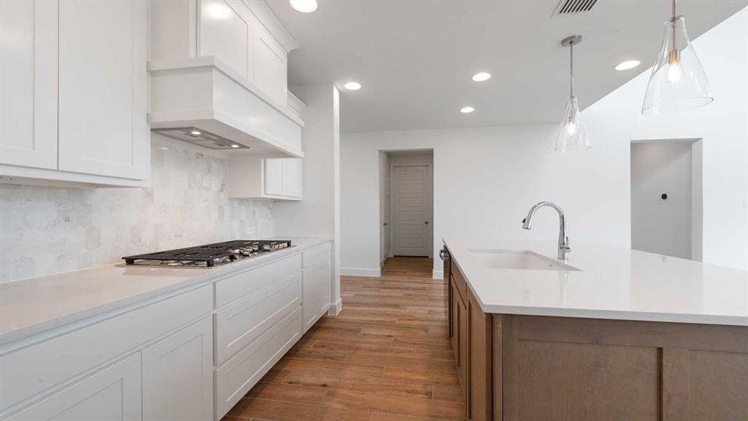 Furnished interior view inside a new home in Devonshire - Reserve 50', Forney (Image 7). Furnished interior view inside a new home in Devonshire - Reserve 50', Forney (Image 7).