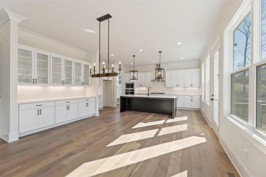 Furnished interior view inside a new home in Arden on Lanier, Cumming (Image 5). Furnished interior view inside a new home in Arden on Lanier, Cumming (Image 5).