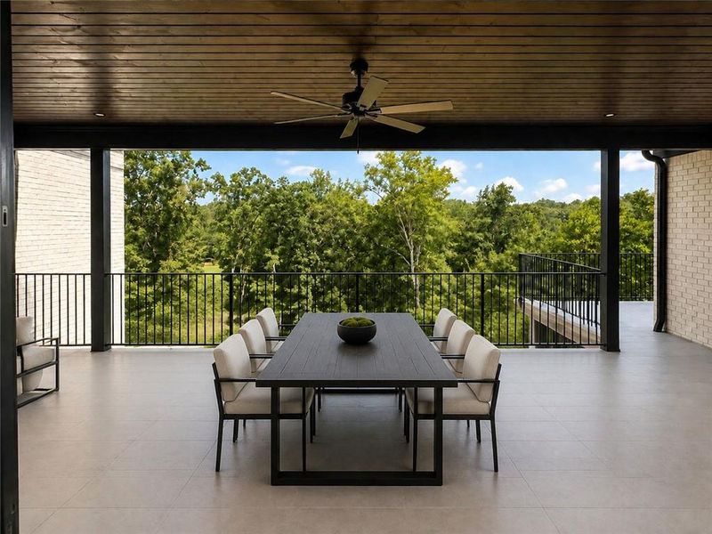 Exterior details and patio area of a home in , Alpharetta (Image 4). Exterior details and patio area of a home in , Alpharetta (Image 4).