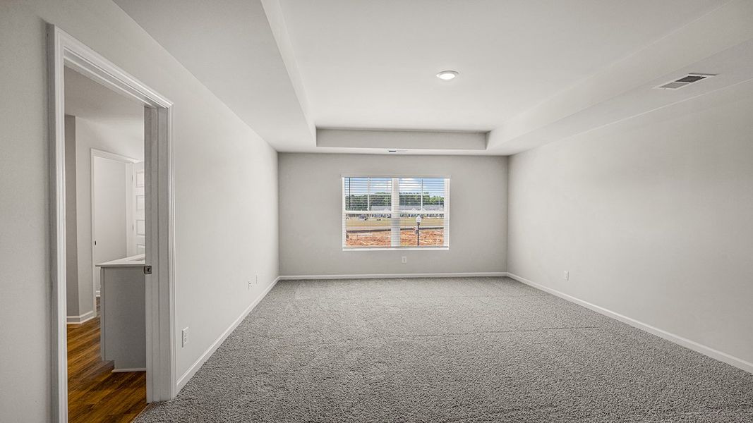 Spacious, unfurnished interior of a new home in Echo Glen, Stockbridge (Image 16). Spacious, unfurnished interior of a new home in Echo Glen, Stockbridge (Image 16).