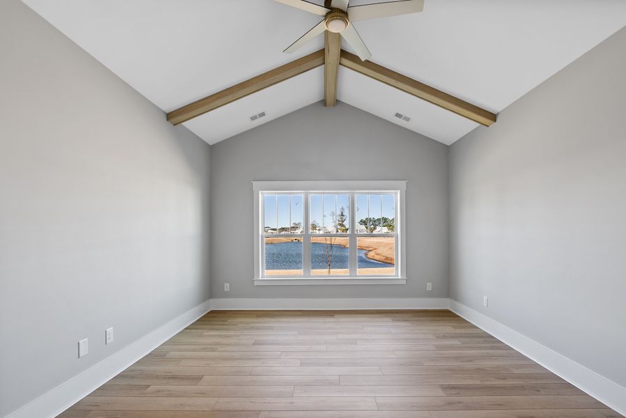Representative unfurnished interior of a home built from the Beckett by Bill Clark Homes in Sidbury Landing, Wilmington (Image 77). Representative unfurnished interior of a home built from the Beckett by Bill Clark Homes in Sidbury Landing, Wilmington (Image 77).
