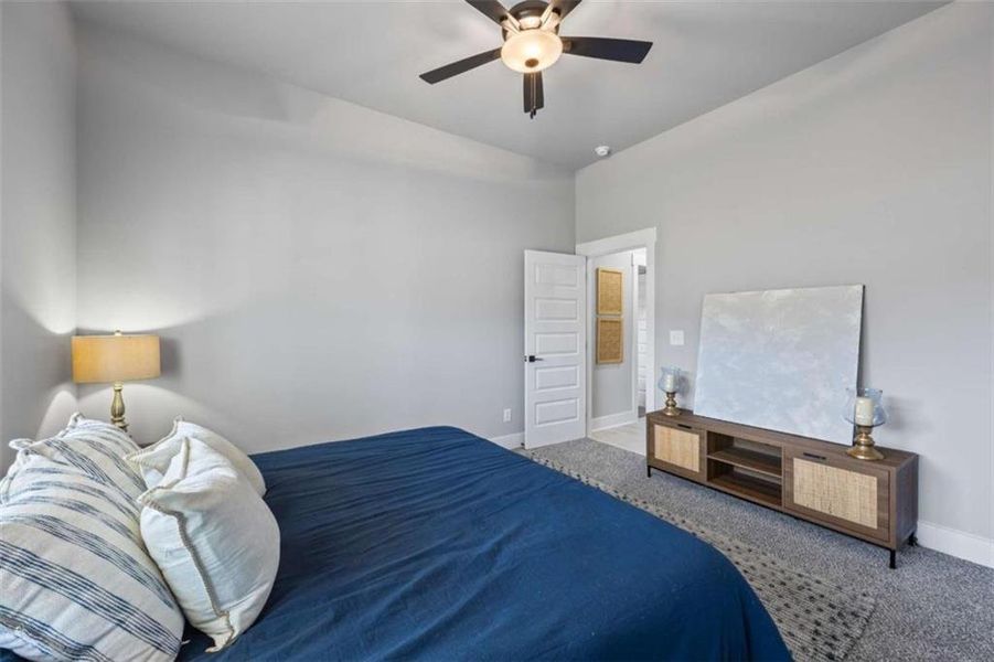 Furnished interior view inside a new home in , Monroe (Image 46).